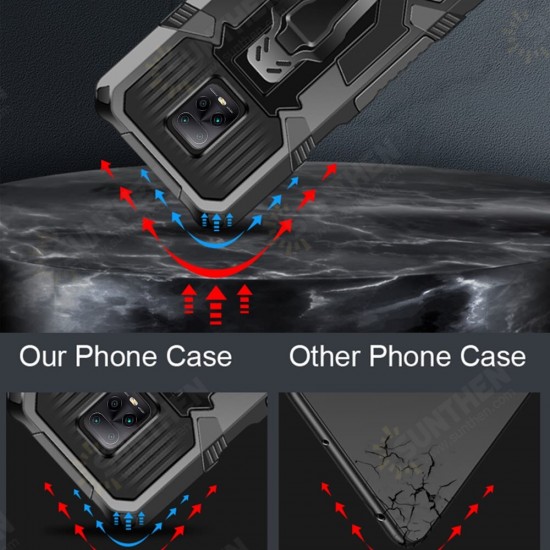 For Xiaomi Redmi Note 9S / Redmi Note 9 Pro Case Dual-Layer Rugged Magnetic with Belt Clip Stand Non-Slip Anti-Fingerprint Shockproof Protective Case Non-Original For Xiaomi Redmi Note 9S / Redmi Note 9 Pro Case Dual-Layer Rugged Magnetic with Belt Clip Stand Non-Slip Anti-Fingerprint Shockproof Protective Case Non-Original
