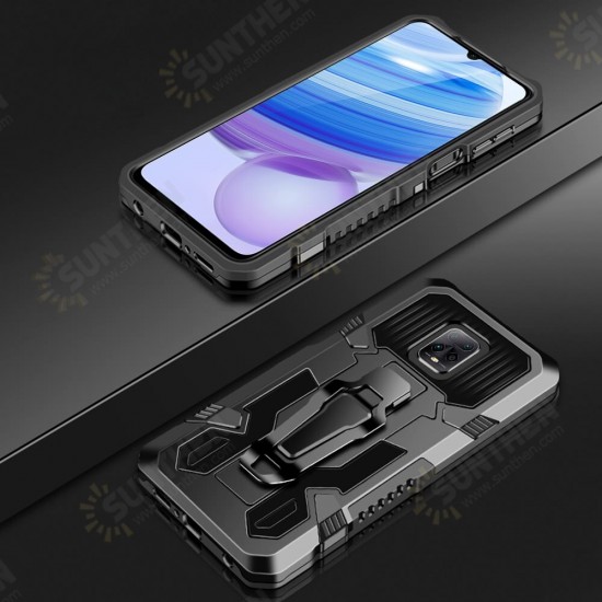 For Xiaomi Redmi Note 9S / Redmi Note 9 Pro Case Dual-Layer Rugged Magnetic with Belt Clip Stand Non-Slip Anti-Fingerprint Shockproof Protective Case Non-Original For Xiaomi Redmi Note 9S / Redmi Note 9 Pro Case Dual-Layer Rugged Magnetic with Belt Clip Stand Non-Slip Anti-Fingerprint Shockproof Protective Case Non-Original