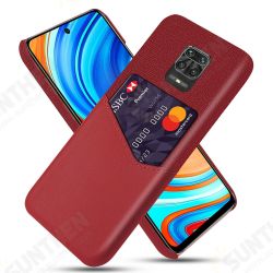 For Xiaomi Redmi Note 9S / Redmi Note 9 Pro Case Luxury PU Leather + Cloth with Card Slot Shockproof Anti-scratch Protective Case Non-original For Xiaomi Redmi Note 9S / Redmi Note 9 Pro Case Luxury PU Leather + Cloth with Card Slot Shockproof Anti-scratch Protective Case Non-original