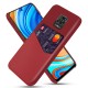 For Xiaomi Redmi Note 9S / Redmi Note 9 Pro Case Luxury PU Leather + Cloth with Card Slot Shockproof Anti-scratch Protective Case Non-original