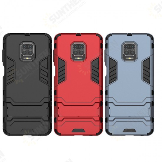 For Xiaomi Redmi Note 9S / Xiaomi Redmi Note 9 Pro / Xiaomi Redmi Note 9 Pro Max Case Shockproof with Stand Holder Back Cover Protective Case| Non-original