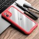 For iPhone 12 Mini 5.4inch Airbag Shockproof Silicone Frame Clear Acrylic Case Cover