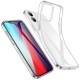 For iPhone 12 Mini Case Crystal Clear Transparent Ultra-Thin Non-Yellow Soft TPU Protective Case Back Cover