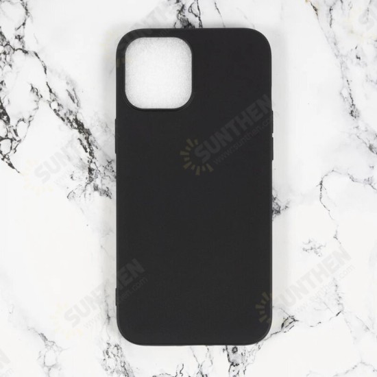 For iPhone 12 Mini Case Pudding Shockproof Ultra-Thin Non-Yellow Soft TPU Protective Case