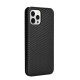 For iPhone 12 Pro / 12 / 12 Mini / 12 Pro Max Case Carbon Fiber Pattern Flip with Card Slot Stand PU Leather Shockproof Full Body Protective Case