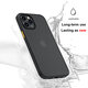 For iPhone 12 Pro / 12 Case Shockproof Anti-Fingerprint Matte Translucent Hard PC & Soft TPU Edge Protective Case For iPhone 12 Pro / 12 Case Shockproof Anti-Fingerprint Matte Translucent Hard PC & Soft TPU Edge Protective Case