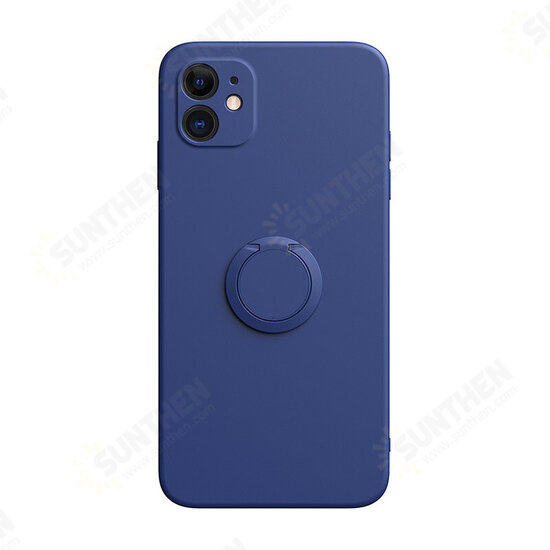 For iPhone 12 Pro 6.1 inch Case with Lens Protector Ring Holder Dirtproof Anti-Fingerprint Shockproof Liquid Silicone Protective Case For iPhone 12 Pro 6.1 inch Case with Lens Protector Ring Holder Dirtproof Anti-Fingerprint Shockproof Liquid Silicone Protective Case