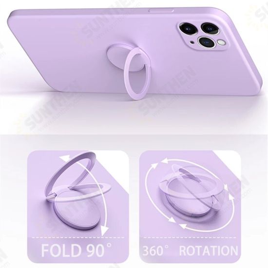 For iPhone 12 Pro 6.1 inch Case with Lens Protector Ring Holder Dirtproof Anti-Fingerprint Shockproof Liquid Silicone Protective Case For iPhone 12 Pro 6.1 inch Case with Lens Protector Ring Holder Dirtproof Anti-Fingerprint Shockproof Liquid Silicone Protective Case