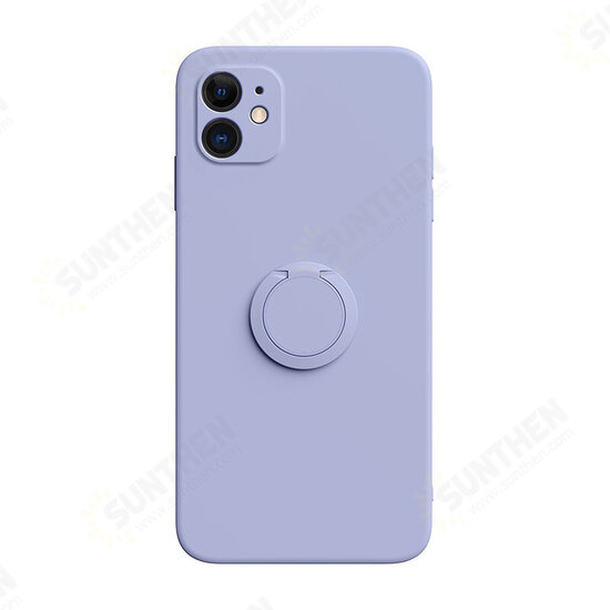 For iPhone 12 Pro 6.1 inch Case with Lens Protector Ring Holder Dirtproof Anti-Fingerprint Shockproof Liquid Silicone Protective Case For iPhone 12 Pro 6.1 inch Case with Lens Protector Ring Holder Dirtproof Anti-Fingerprint Shockproof Liquid Silicone Protective Case