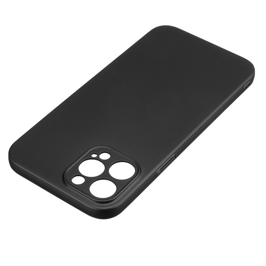 For iPhone 12 Pro Case Silky Smooth Micro-Matte Anti-Fingerprint Ultra-Thin with Lens Protector PC Protective Case