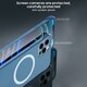 For iPhone 12 Pro Case Support Magsafe Frameless Ultra-Thin Translucent Matte with Finger Ring Hard PC Protective Case Back Cover