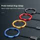 For iPhone 12 Pro Case Support Magsafe Frameless Ultra-Thin Translucent Matte with Finger Ring Hard PC Protective Case Back Cover