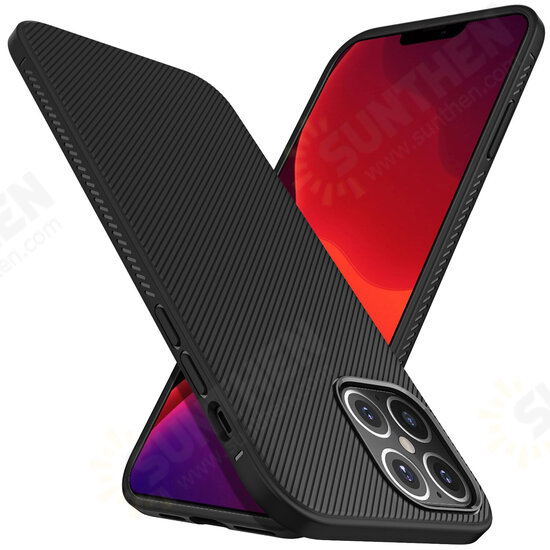 For iPhone 12/12 Pro 6.1 inch Case Carbon Fiber Texture Slim Soft Silicone Shockproof Protective Case Back Cover Non-original For iPhone 12/12 Pro 6.1 inch Case Carbon Fiber Texture Slim Soft Silicone Shockproof Protective Case Back Cover Non-original