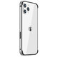 For iPhone 12/iPhone 12 Pro 6.1inch Case Aluminum Frame Metal Bumper Hard Shockproof Protective Case Cover