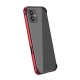 For iPhone 12/iPhone 12 Pro 6.1inch Case Aluminum Frame Metal Bumper Hard Shockproof Protective Case Cover