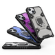 For iPhone 13 Mini/ 13/ 13 Pro/ 13 Pro Max Case with 360° Rotating Magnetic Ring Holder Shockproof Protective Case