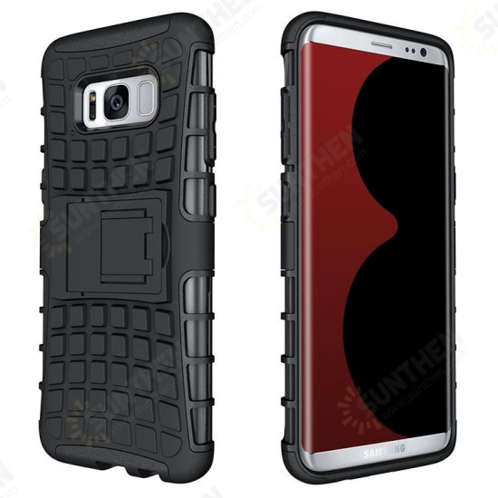 2 in 1 Kickstand TPU + PC Case for Samsung Galaxy S8