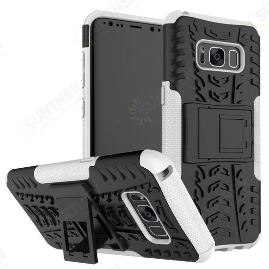 2 in 1 Kickstand TPU PC Case Cover for Samsung Galaxy S8