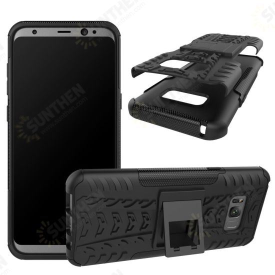 2 in 1 Kickstand TPU PC Case for Samsung Galaxy S8 Plus