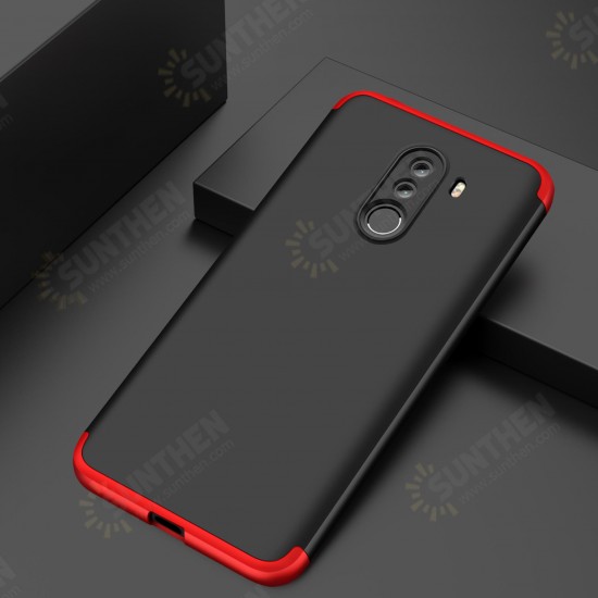 3 in 1 Double Dip 360° Full Hard PC Protective Case For Xiaomi Pocophone F1 Non-original