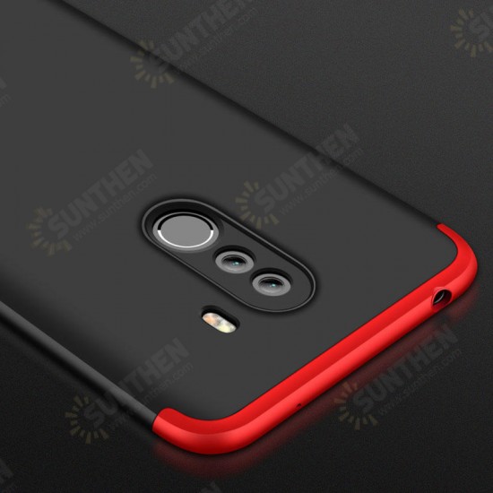 3 in 1 Double Dip 360° Full Hard PC Protective Case For Xiaomi Pocophone F1 Non-original