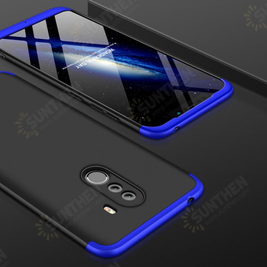3 in 1 Double Dip 360° Full Hard PC Protective Case For Xiaomi Pocophone F1 Non-original