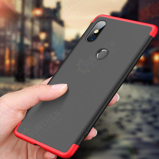 3 in 1 Double Dip 360° Full Protection PC Protective Case For Xiaomi Mi MIX 2S Non-original