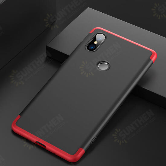 3 in 1 Double Dip 360° Full Protection PC Protective Case For Xiaomi Mi MIX 2S Non-original