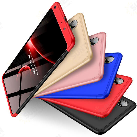 3 in 1 Double Dip 360° Full Protection PC Protective Case For Xiaomi Mi MIX 2S Non-original