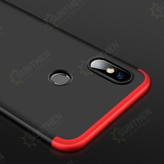 3 in 1 Double Dip 360° Hard PC Full Protective Case For Xiaomi Mi8 Mi 8 6.21 inch Non-original