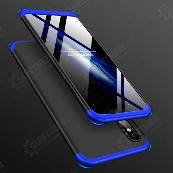 3 in 1 Double Dip 360° Hard PC Full Protective Case For Xiaomi Mi8 Mi 8 6.21 inch Non-original