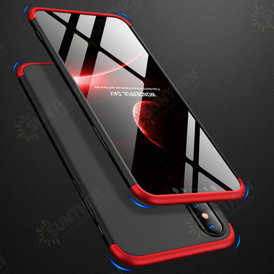 3 in 1 Double Dip 360° Hard PC Protective Case For iPhone XS