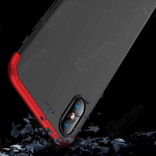 3 in 1 Double Dip 360° Hard PC Protective Case For iPhone XS