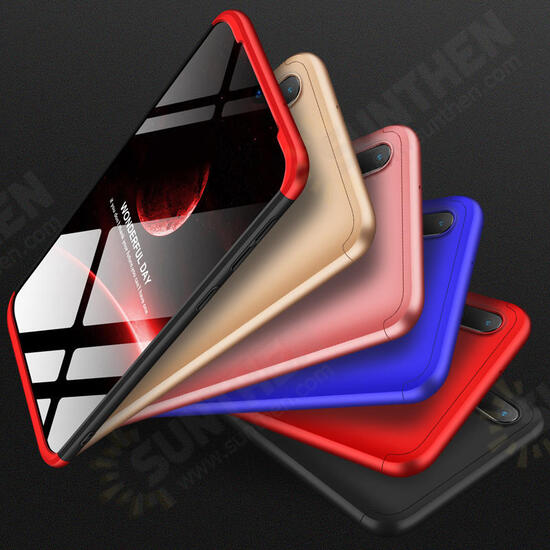 3 in 1 Double Dip 360° Hard PC Protective Case for Samsung Galaxy M20 2019