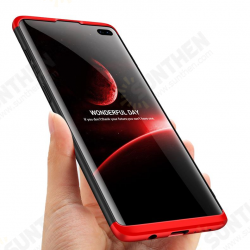3 in 1 Double Dip 360° Hard PC Protective Case for Samsung Galaxy S10/S10 Plus