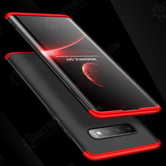 3 in 1 Double Dip 360° Hard PC Protective Case for Samsung Galaxy S10/S10 Plus