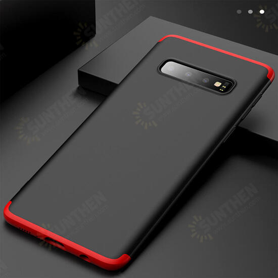 3 in 1 Double Dip 360° Hard PC Protective Case for Samsung Galaxy S10/S10 Plus