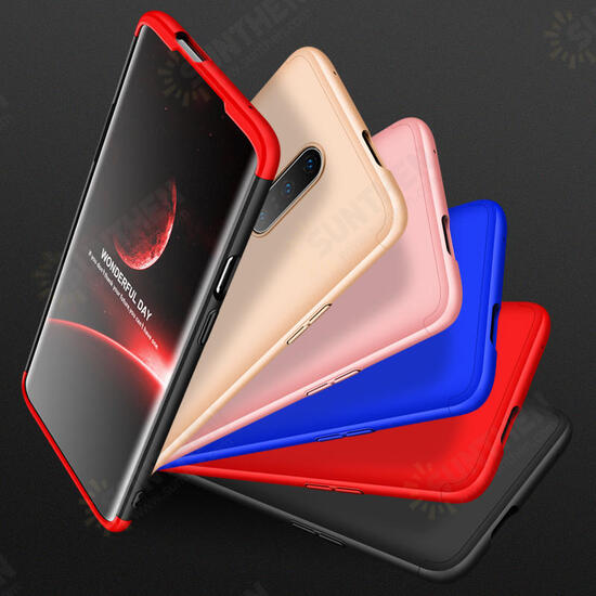 3 in 1 Double Dip Full Body Ultra Thin Shockproof Hard PC Protective Case for OnePlus 7 Pro