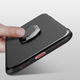 360° Adjustable Metal Ring Kickstand Magnetic Adsorption TPU Case for iPhone X