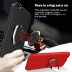 360° Adjustable Metal Ring Kickstand Magnetic Soft TPU Case for iPhone 6Plus 6sPlus