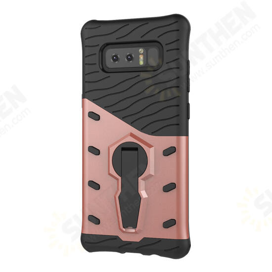 Rotating Bracket PC TPU Case for Samsung Galaxy Note 8