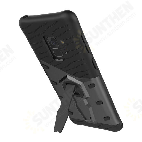 Rotating Kickstand PC TPU Protective Case for Samsung Galaxy S9