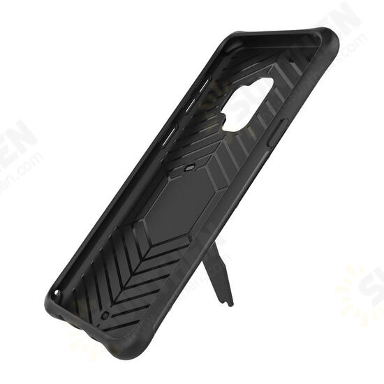 Rotating Kickstand PC TPU Protective Case for Samsung Galaxy S9