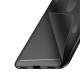Carbon Fiber Pattern Shockproof Silicone Back Cover Protective Case for Xiaomi Pocophone F1 Non-original