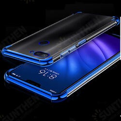 Color Plating Transparent Soft TPU Back Cover Protective Case for Xiaomi Mi 8 Lite 6.26 inch Non-original Color Plating Transparent Soft TPU Back Cover Protective Case for Xiaomi Mi 8 Lite 6.26 inch Non-original