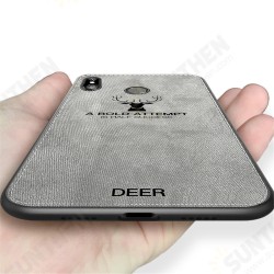 Deer Shockproof Cloth Soft TPU Back Cover Protective Case for Xiaomi Redmi Note 6 Pro Non-original Deer Shockproof Cloth Soft TPU Back Cover Protective Case for Xiaomi Redmi Note 6 Pro Non-original