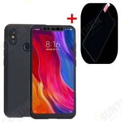 Double Dip Shockproof Full Cover Protective Case with Screen Protector for Xiaomi Mi8 Mi 8