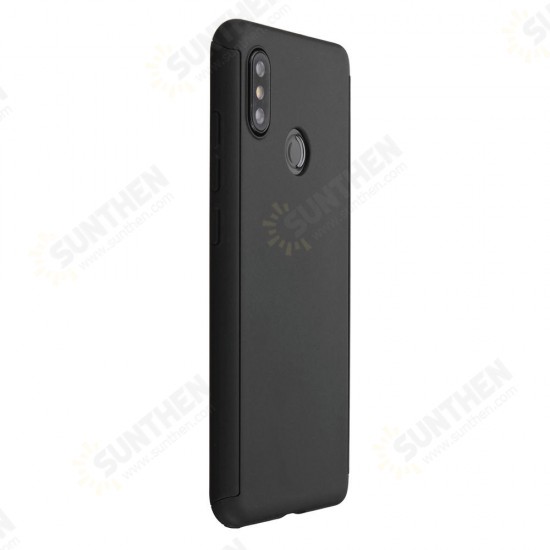 Double Dip Shockproof Full Cover Protective Case with Screen Protector for Xiaomi Mi8 Mi 8