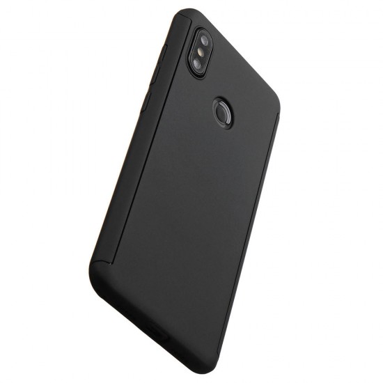 Double Dip Shockproof Full Cover Protective Case with Screen Protector for Xiaomi Mi8 Mi 8