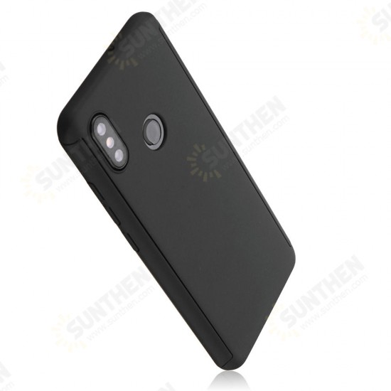 Double Dip Shockproof Full Cover Protective Case with Screen Protector for Xiaomi Mi8 Mi 8